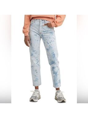 Levi’s 501 High Rise Straight Leg Crop 24 x 26